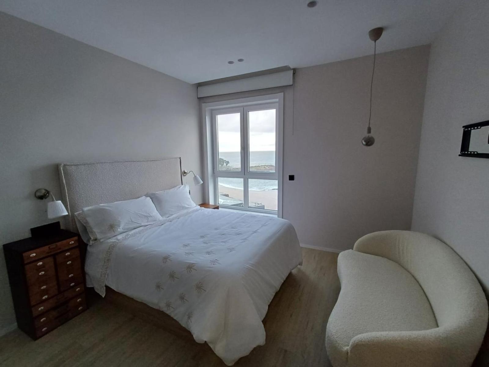Piso Con Vistas A La Playa De Riazor Corunha Exterior foto